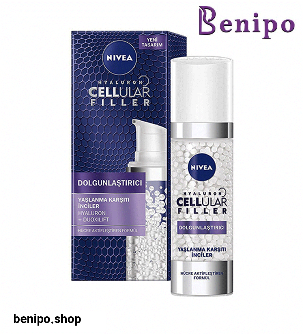 سرم ضد چروک و پیری و سفت کننده سری  CELLULAR FILLER حاوی عصاره مروارید حجم 30 میل
