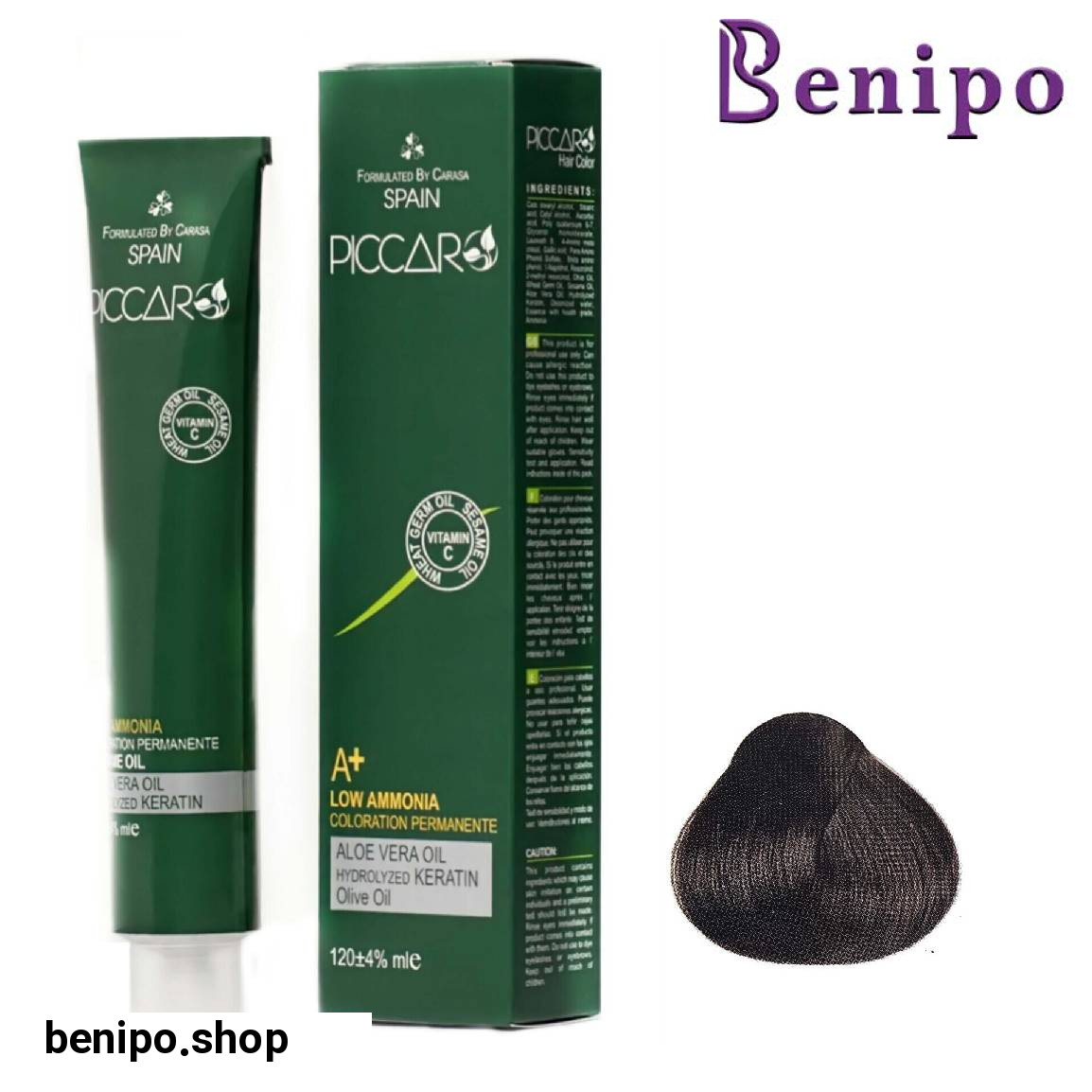 رنگ مو سری طبیعی Natural حجم 120 میلی لیتر