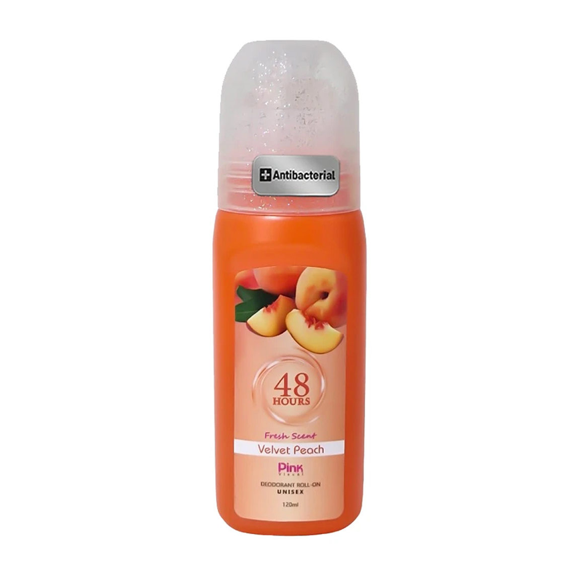 مام رول صدفی مدل Velvet Peach حجم 120 میلی لیتر