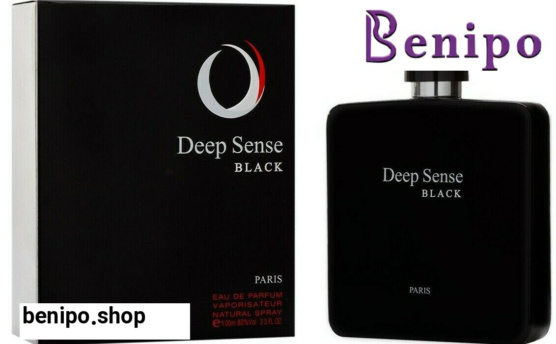 ادوپرفیوم مردانه Deep Sense Black حجم 100میل