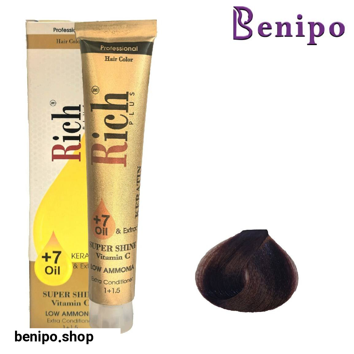رنگ مو سری شکلاتی Chocolate حجم 100 میلی لیتر