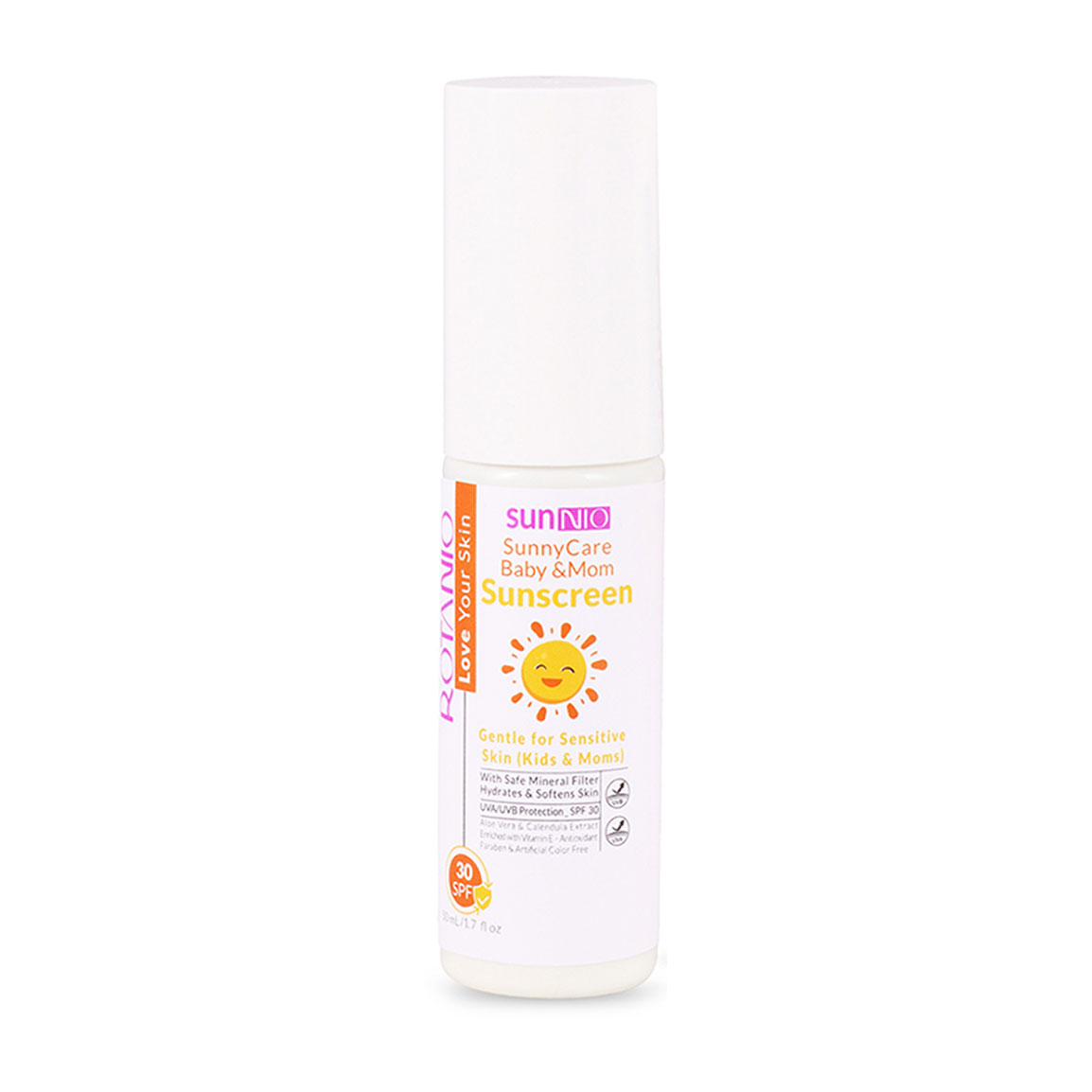 ضد آفتاب کودک و مادر مدل Sunny Care با SPF30 مناسب پوست حساس حجم 50 میلی لیتر
