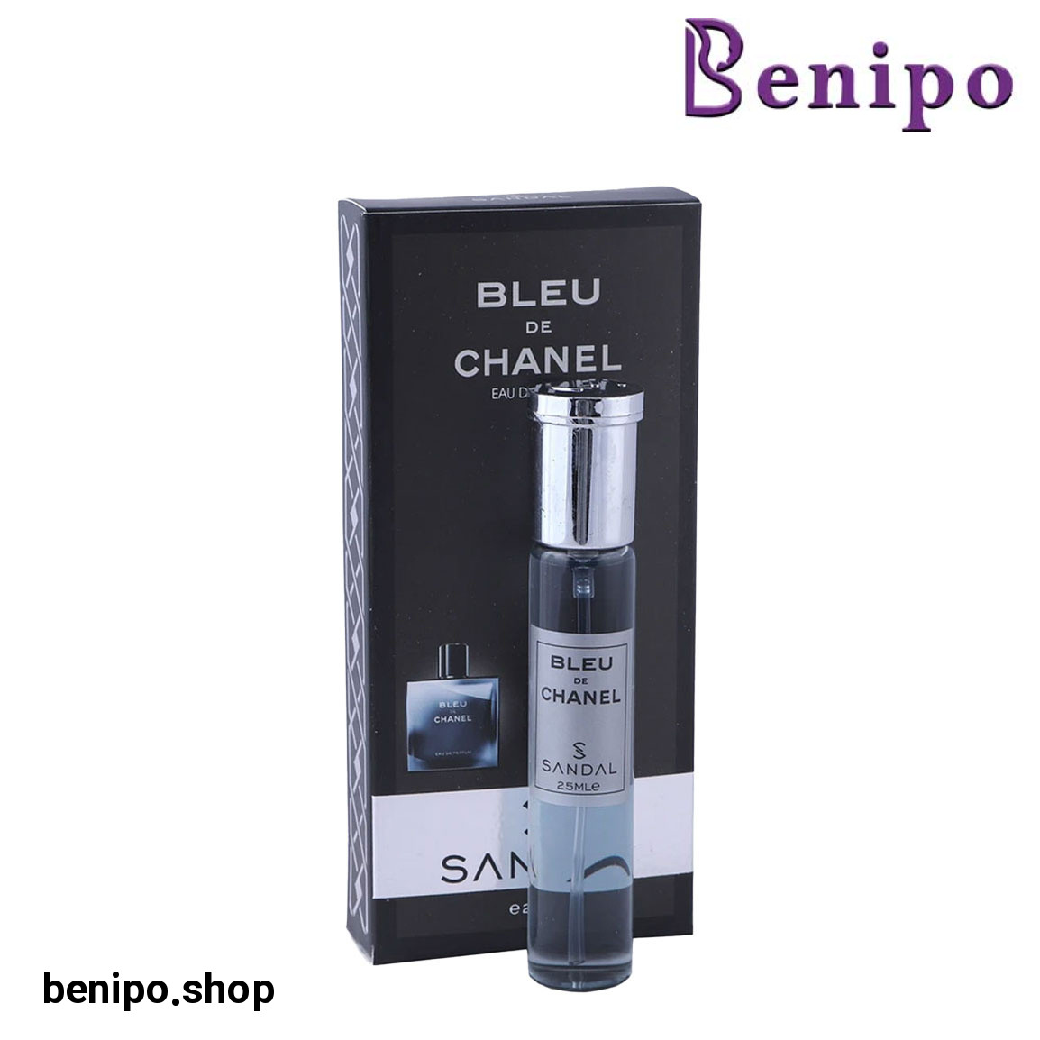 عطر جیبی مردانه مدل Blue De Chanel حجم 25میل