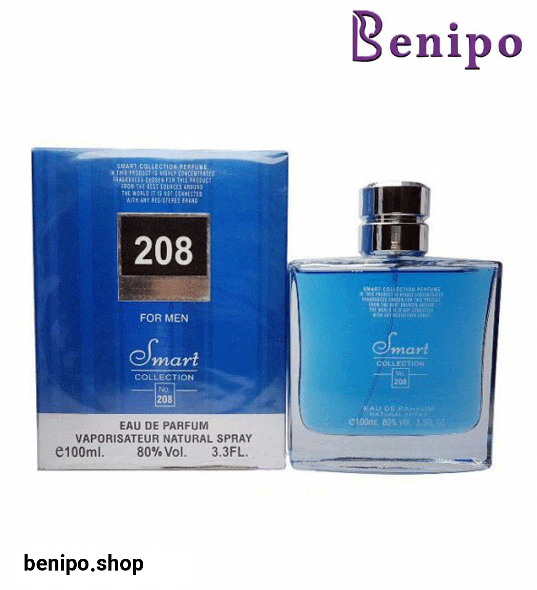 ادو پرفیوم مردانه مدل Desire Blue شماره 208 حجم 100 میل