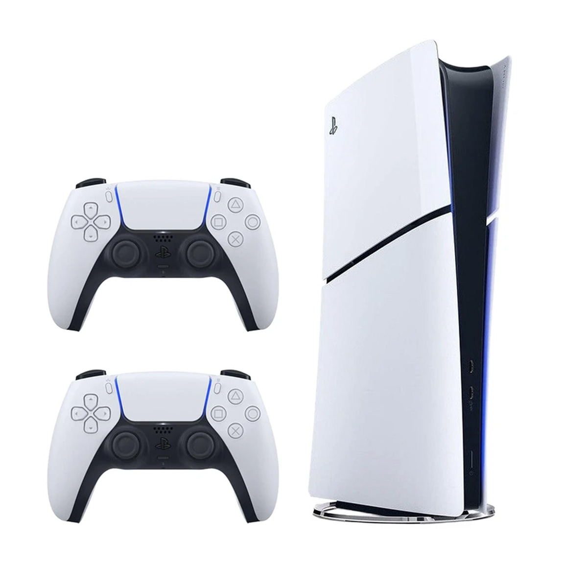 کنسول بازی مدل PlayStation 5 Slim Digital Edition ظرفیت یک ترابایت ریجن 2016B اروپا به همراه دسته اضافه