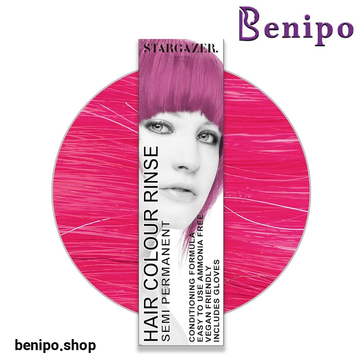رنگ مو uv pink حجم 70 میلی لیتر