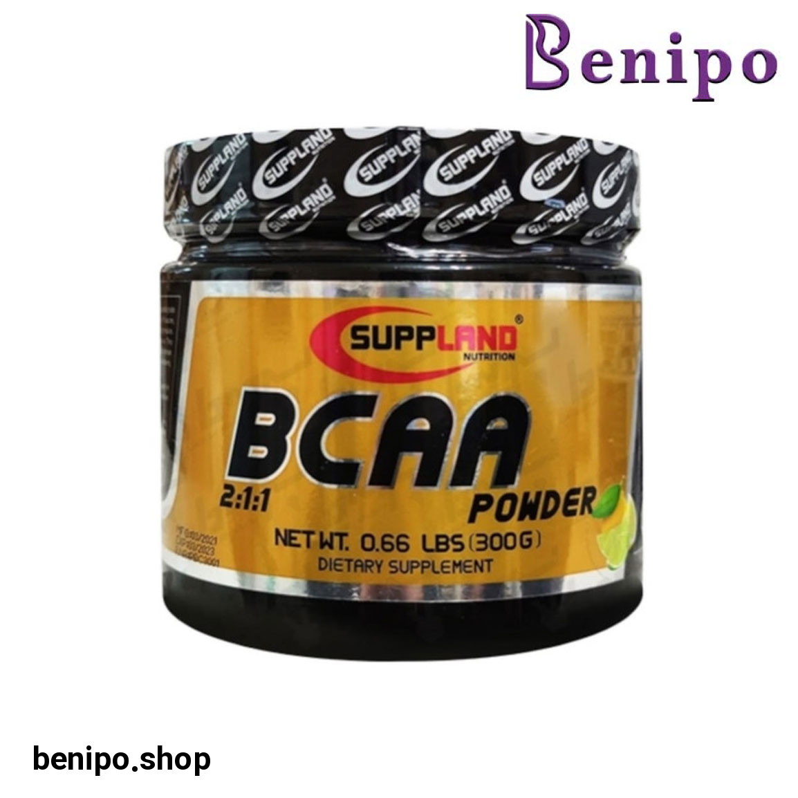 پودر BCAA با طعم لیمو وزن 300 گرم