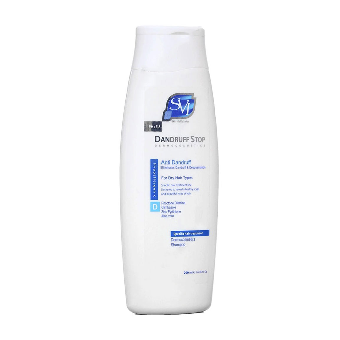 شامپو ضد شوره مدل Dandruff Stop مناسب موی خشک حجم 200 میلی لیتر
