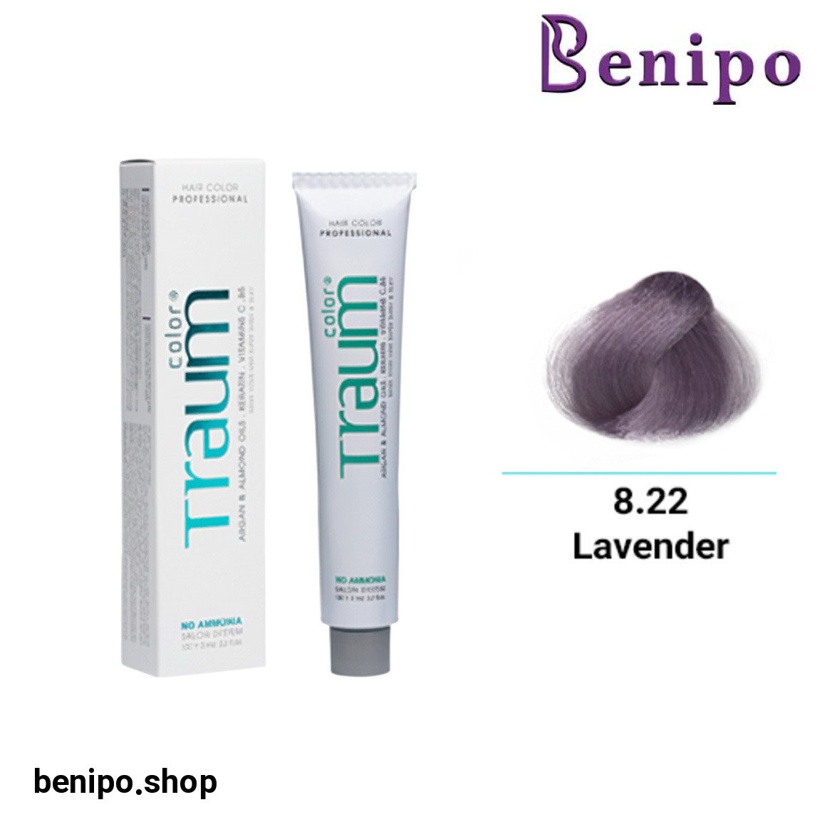 رنگ مو سری بدون آمونیاک بنفش قوی Violet Intense حجم 100 میلی لیتر