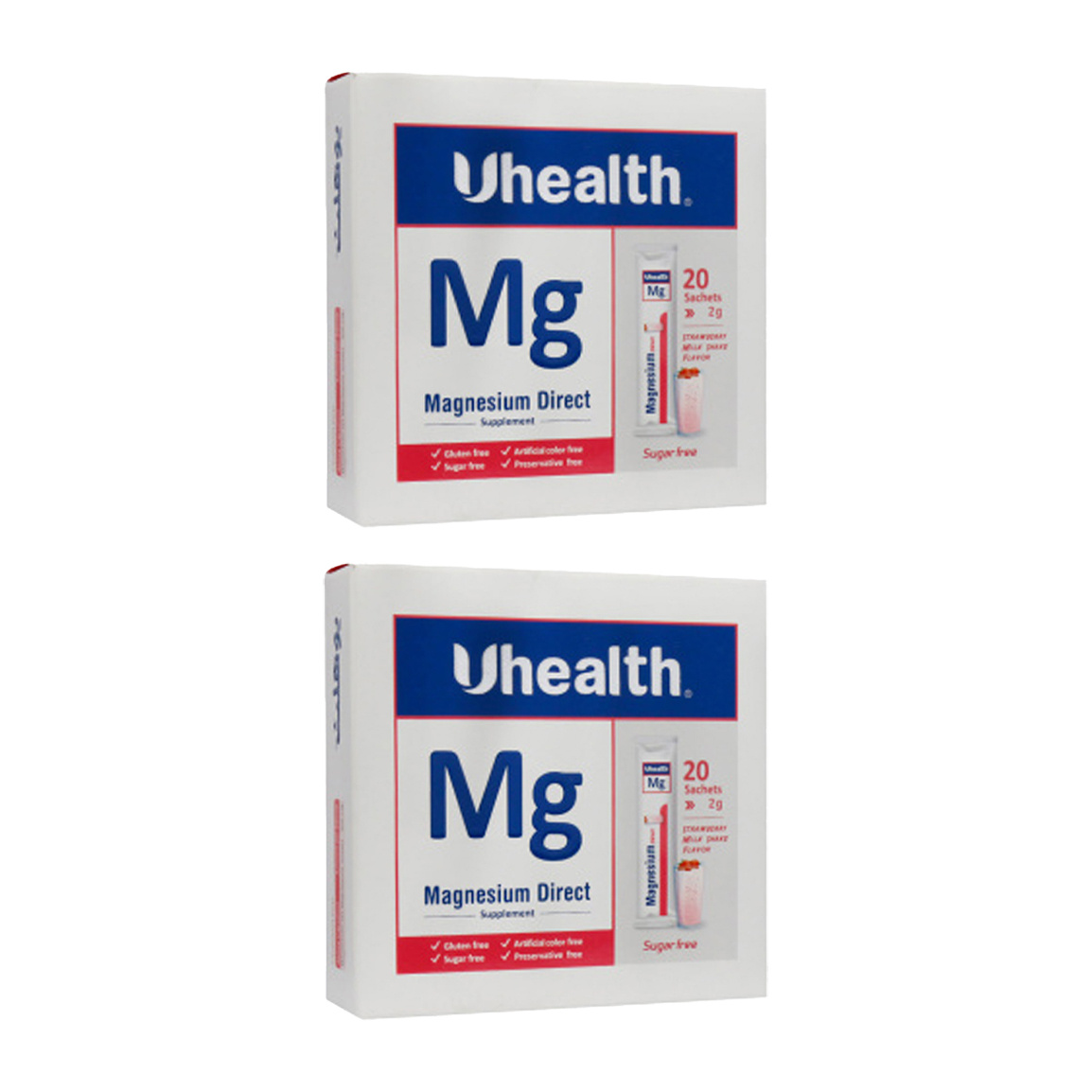 پک دو عددی ساشه Magnesium Direct بسته 20 عددی