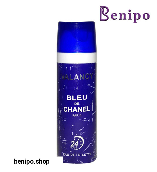اسپری بدن مردانه Blue Chanel حجم 200میل