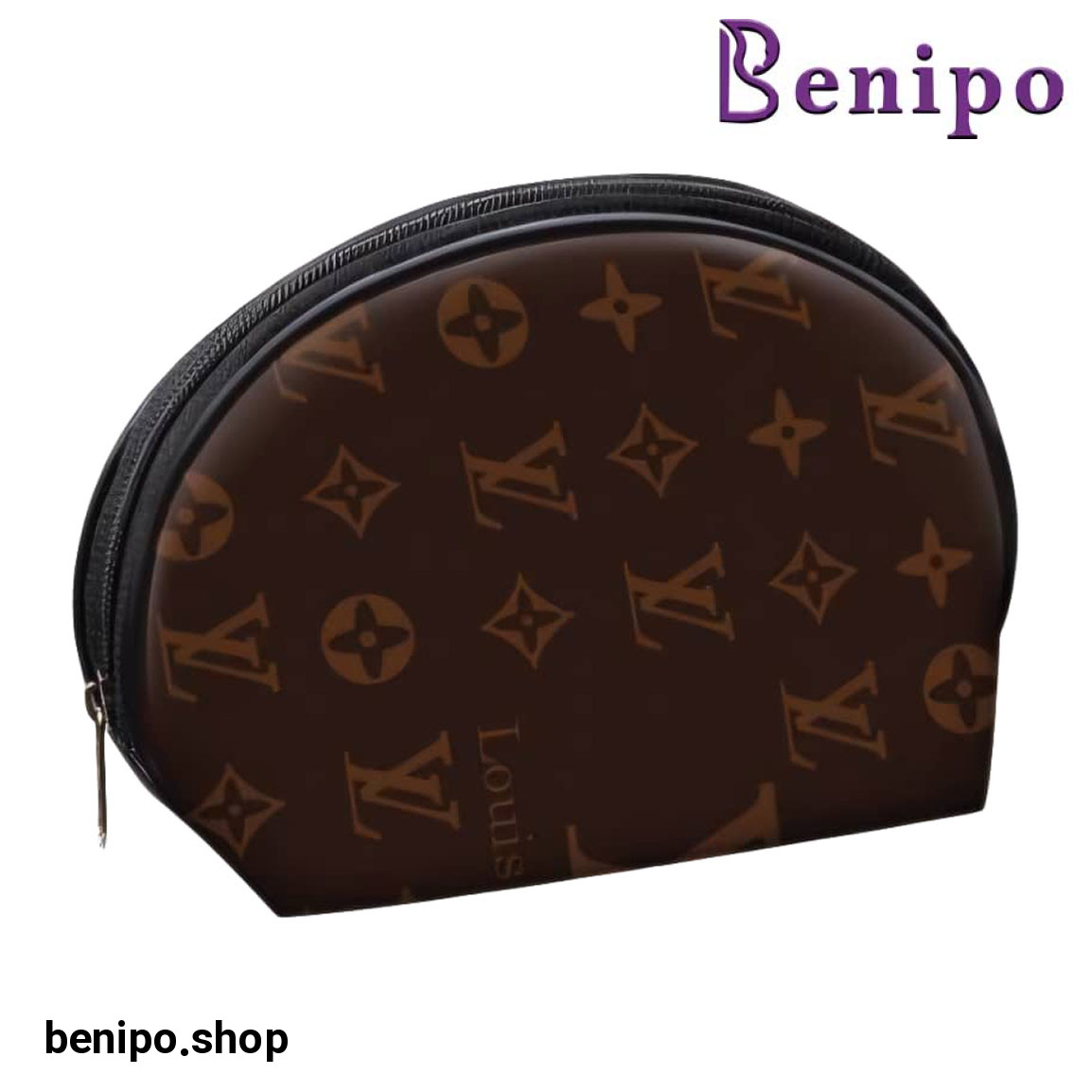 کیف آرایش مسافرتی طرح بیضی مدل CB0072