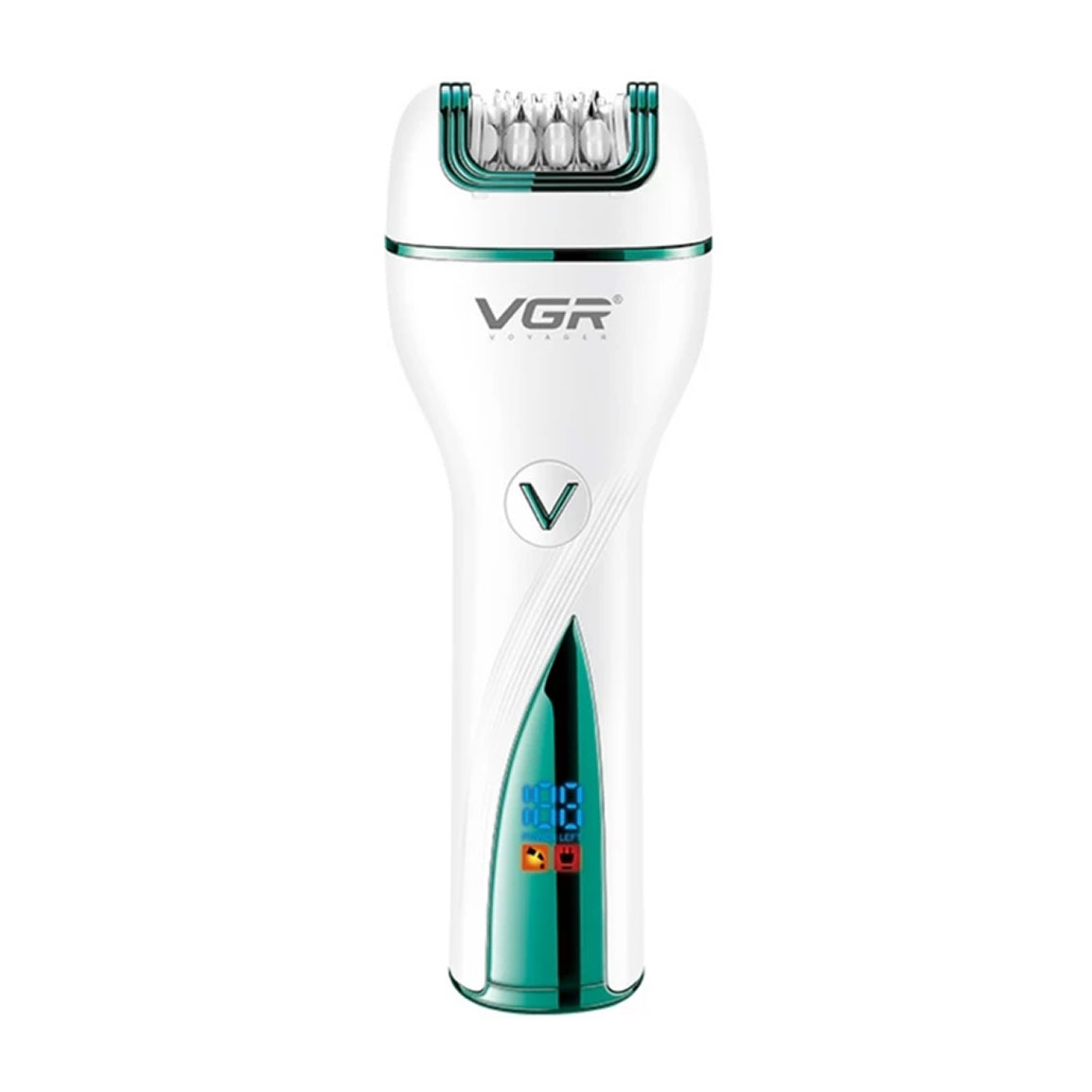 اپیلاتور و سنگ پای برقی 3 در 1 مدل V-728