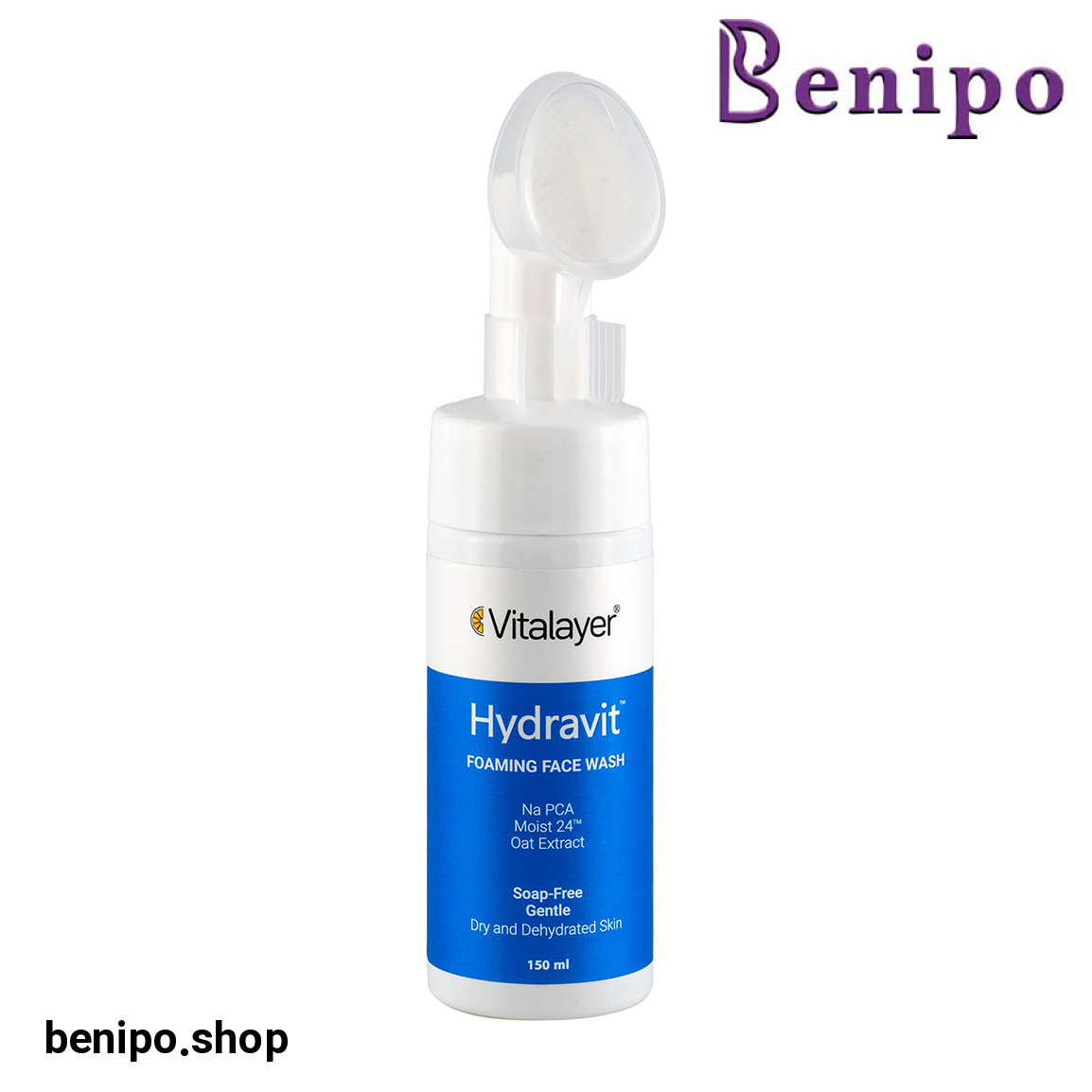فوم شستشو مدل Hydravit مناسب پوست خشک و دهیدراته حجم 150 میلی لیتر