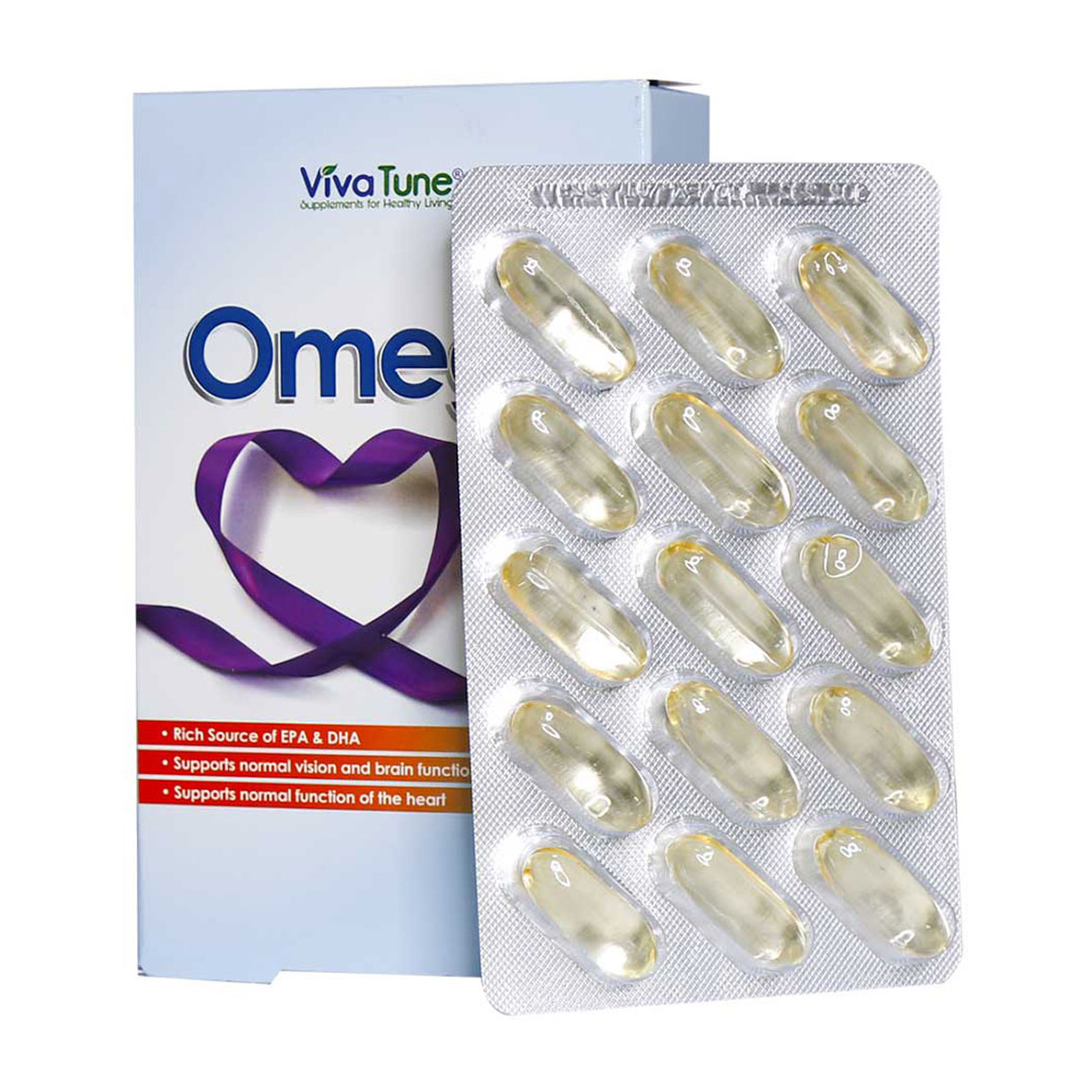 کپسول نرم ژلاتینی مدل Omega Plus بسته 30 عددی