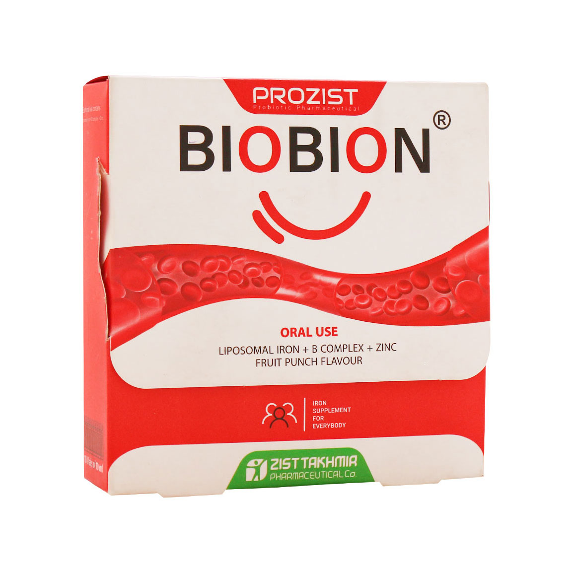 ویال خوراکی مدل Biobion بسته 10 عددی